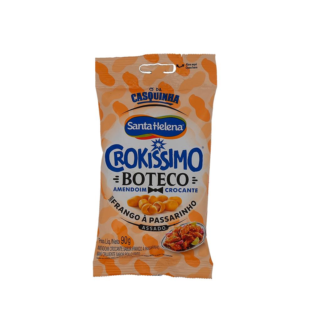 Cacahuete crocante frango a passarinha