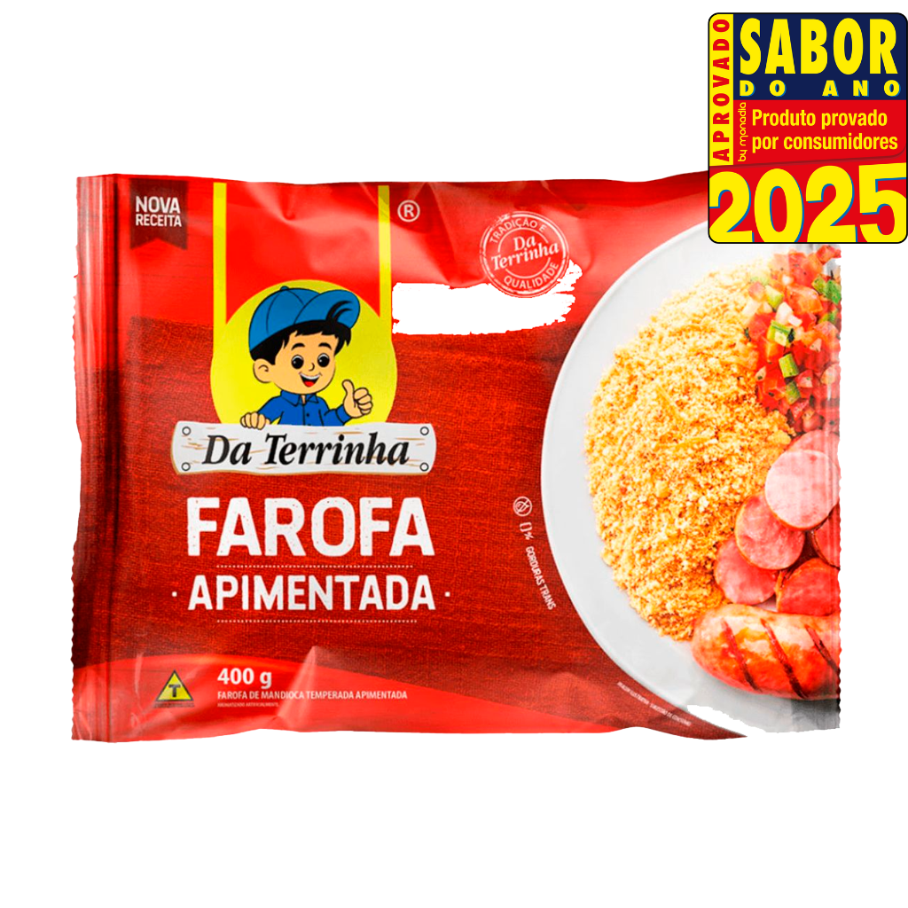 Farofa apimentada 400g