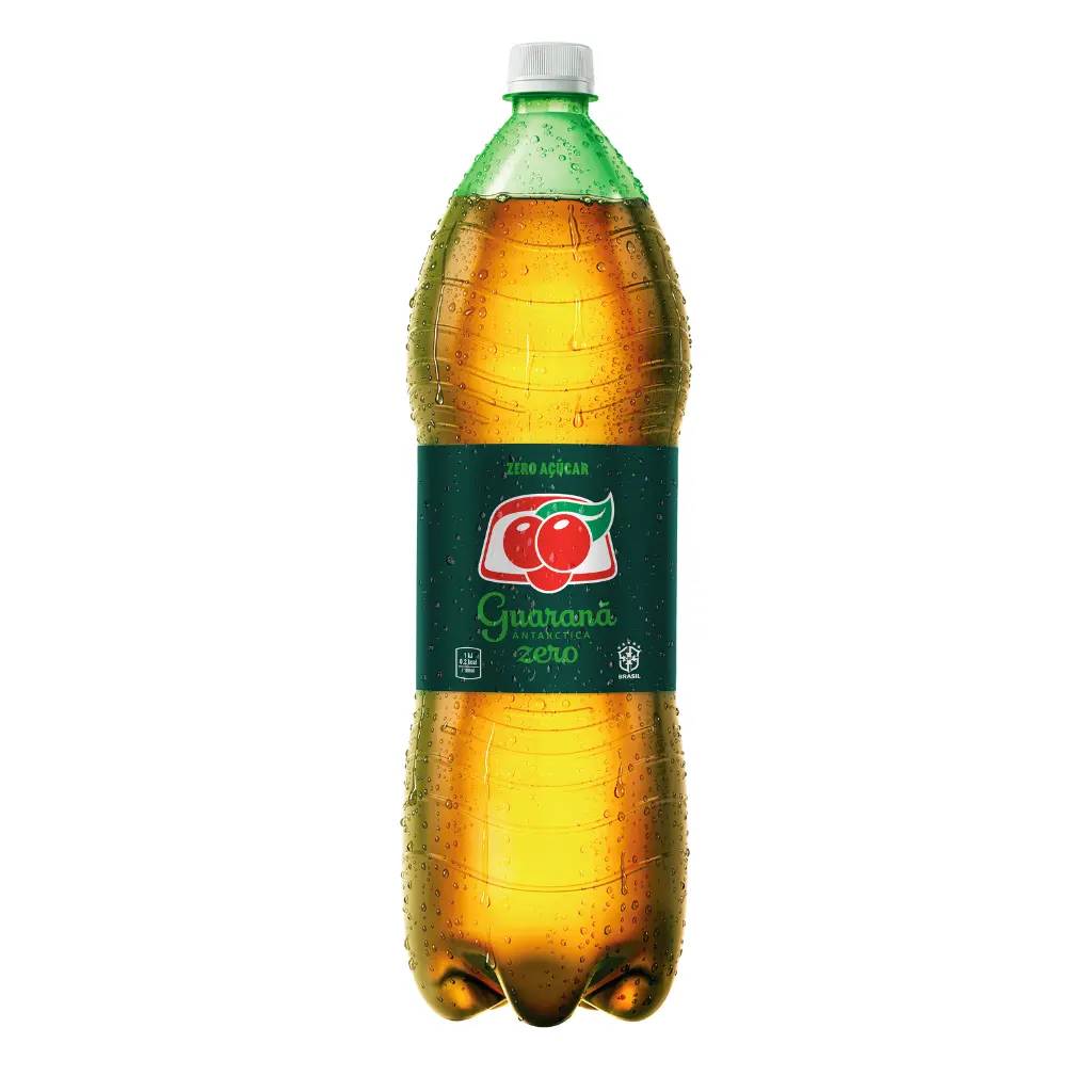 Refresco guaraná zero antarctica botella